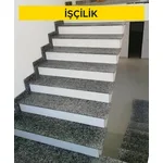 3 cm kalınlığındaki bulancak füme granit ile döşeme kaplaması yapılması (Malzeme Hariç) (İşçilik)