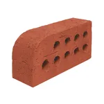 Çenesizler Toprak - Kiremit Tuğla - Büyük Pres Tuğla Oval - 215 x 102 x 102 mm Ebatlarında Pres Tuğla