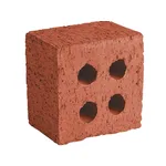 Çenesizler Toprak - Kiremit Tuğla - Söve Tuğla - 102 x 102 x 65 mm Ebatlarında Pres Tuğla