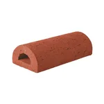 Çenesizler Toprak - Kiremit Tuğla - Küpeşte Oval Tuğla - 215 x 100 x 65 mm Ebatlarında Pres Tuğla