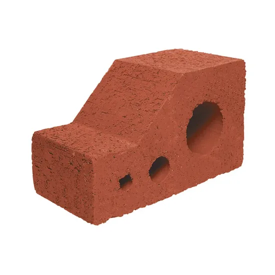 Çenesizler Toprak - Kiremit Tuğla - Bordür Tuğla - 210 x 105 x 125 mm Ebatlarında