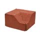 Çenesizler Toprak - Kiremit Tuğla - Bordür Tuğla İnce İç Köşe Dönüş - 210 x 210 x 125 mm Ebatlarında