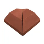 Çenesizler Toprak - Kiremit Tuğla - Büyük Harpuşta Tepesi Kesik Dönüş - 301 x 100 x 105 mm Ebatlarında Pres Tuğla