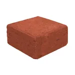 Çenesizler Toprak - Kiremit Tuğla - Çevre Taban Tuğlası Yarım - 105 x 105 x 50 mm Ebatlarında
