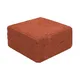 Çenesizler Toprak - Kiremit Tuğla - Çevre Taban Tuğlası Yarım - 105 x 105 x 50 mm Ebatlarında