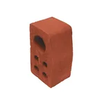 Çenesizler Toprak - Kiremit Tuğla - Çim Bordür - 125 x 105 x 210 mm Ebatlarında