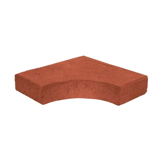 Çenesizler Toprak - Kiremit Tuğla - Direk Dibi Elemanı - 210 x 105 x 65 mm Ebatlarında