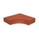 Çenesizler Toprak - Kiremit Tuğla - Direk Dibi Elemanı - 210 x 105 x 65 mm Ebatlarında