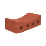 Çenesizler Toprak - Kiremit Tuğla - Kanal Elemanı - 210 x 105 x 65 mm Ebatlarında