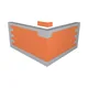 Çenesizler Toprak - Kiremit Tuğla - Kaplama -L- Dönüş - 215 x 102 x 15 mm Ebatlarında