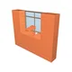 Çenesizler Toprak - Kiremit Tuğla - Küçük Denizlik Tuğlası - 215 x 100 x 65 mm Ebatlarında Pres Tuğla