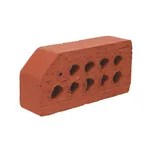 Çenesizler Toprak - Kiremit Tuğla - Küçük Pres Tuğla Düz 45º Kesik Köşe - 190 x 90 x 50 mm Ebatlarında Pres Tuğla