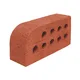 Çenesizler Toprak - Kiremit Tuğla - Küçük Pres Tuğla Oval - 190 x 90 x 50 mm Ebatlarında Pres Tuğla