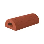 Çenesizler Toprak - Kiremit Tuğla - Küpeşte Oval Tuğla - 190 x 90 x 50 mm Ebatlarında Pres Tuğla