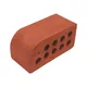 Çenesizler Toprak - Kiremit Tuğla - Modüler Tuğla Oval - 190 x 90 x 85 mm Ebatlarında Pres Tuğla
