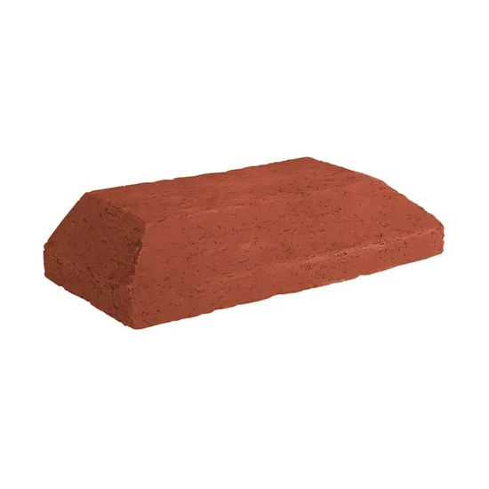 Çenesizler Toprak - Kiremit Tuğla - Sütun Bitiş Tuğlası - 300 x 145 x 65 mm Ebatlarında Pres Tuğla