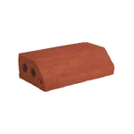 Çenesizler Toprak - Kiremit Tuğla - Uzun Tek Köşe - 215 x 123 x 65 mm Ebatlarında Pres Tuğla