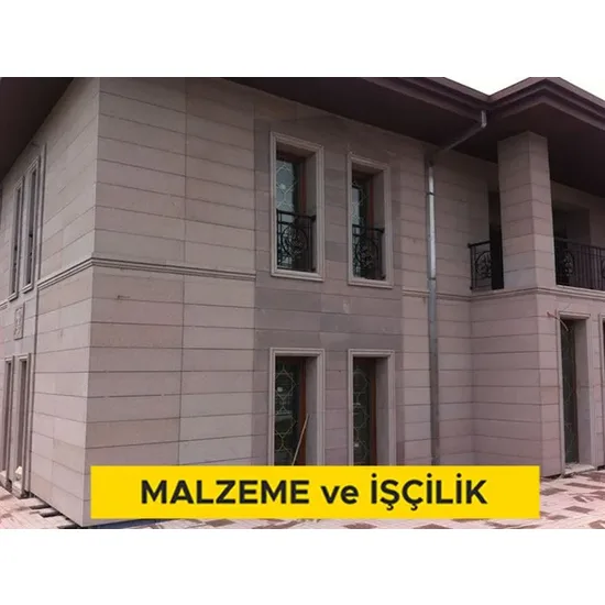 Düşey sac yağmur borusu yapılması (Malzeme Dahil)