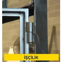 Kare ve dikdörtgen profillerle pencere ve kapı yapılması ve yerine konulması (Malzeme Hariç) (İşçilik)
