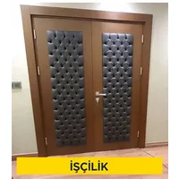 Mevcut kapılara suni deri ile kapitone kaplama yapılması (Malzeme Hariç) (İşçilik)