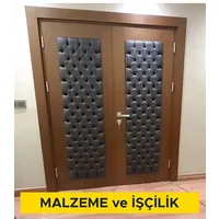 Mevcut kapılara suni deri ile kapitone kaplama yapılması (Malzeme Dahil)