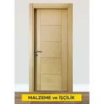 13 mm kalınlığında kompakt lamine levha ile pano ve kapı yapılması (Malzeme Dahil)