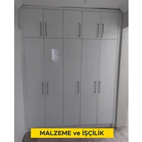 Tip ahşap gömme dolap yapılması ve yerine monte edilmesi (2,50x1,80)=4,50m² (Malzeme Dahil)
