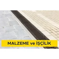 Fonttan ızgara, kapak, garguy yapılması ve yerine konulması (Malzeme Dahil)