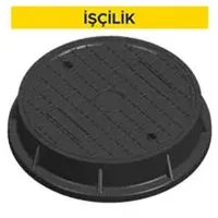 Çelik donatılı polimer esaslı kompozit rögar kapağı temini ve yerine konulması (kapak net açıklığı minumum 600 mm) (Malzeme Hariç) (İşçilik)