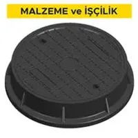 Çelik donatılı polimer esaslı kompozit rögar kapağı temini ve yerine konulması (kapak net açıklığı minumum 600 mm) (Malzeme Dahil)