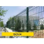 1,00 mt yükseklikte, Ø 4,5 mm çapında 50 x 150 mm göz aralıklı min. 2 bükümlü sıcak daldırma galvaniz üzeri elektrostatik polyester toz boyalı panel teller ile çit yapılması (Direk aralığı 2,5 m olacak şekilde duvar üzeri uygulama) (Malzeme Hariç) (İşçili 1,00 mt yükseklikte, Ø 4,5 mm çapında 50 x 150 mm göz aralıklı min. 2 bükümlü sıcak daldırma galvaniz üzeri elektrostatik polyester toz boyalı panel teller ile çit yapılması (Direk aralığı 2,5 m olacak şekilde duvar üzeri uygulama) (Malzeme Hariç) (İşçili