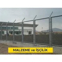 J- 8 tipi çevre emniyeti yapılması (Malzeme Dahil)