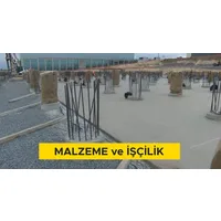 Ø 80 cm çapında, C 20/25 basınç dayanımında yerinde dökme betonarme fore kazık yapılması (18,01 m ile 36,00 m arası, 36,00 m dahil ) (Malzeme Dahil)