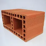 Doğan Tuğla - 400 x 200 x 200 mm Ebatlarında Çiftli Şönt Baca Tuğlası