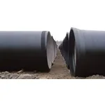 Ø 100 mm anma çaplı, düktil döküm içme suyu borusu (Sünek dökme demir boru) C40 Sınıfı