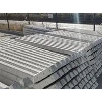 2,40 mt eğik başlı beton direk ( 9x10 / 8x10 / 8x8 cm ebatlı ve 8 delikli) (C40/50 betonu ile içerisinde 4 adet Ø 6 ( h = 0-2,5m ) / Ø 8 ( h = 2,5m üzeri ) inşaat demiri ve her 25cm'de bir etriye demiri kullanılarak en az 8 saat buhar kürüne(kurutmaya) ta