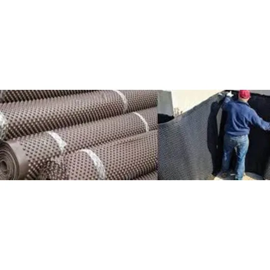 HDPE Esaslı Jeokompozit Drenaj ve Koruma Levhası; 350 kN/m² ≤ Basınç Dayanımı < 450 kN/m²