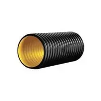 Ø 100 mm anma çaplı, koruge kanalizasyon borusu (HDPE ve PP esaslı), SN4