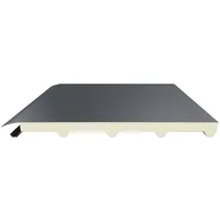 Mekpan Panel - 5 Hadveli Membranlı Çatı Paneli (Kalınlık: 60 mm) (Alt Metal Kalınlığı: 0.5 mm)