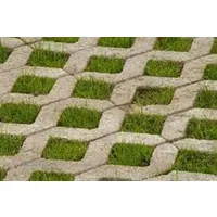 8 cm yüksekliğinde, her renk ve ebatta normal çimentolu beton çim taşı (karekteristik yarmada çekme dayanımı (T) > 3,6 Mpa kırılma yükü >250 N/mm olmalıdır)