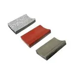 30 x 10 x Serbest boy cm Beyaz çimentolu beton oluk taşı ( her renk )