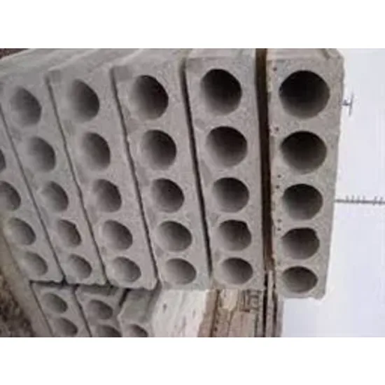 12 cm Kalınlığında Önyapımlı, Öngerilmeli, Boşluklu Beton Taşıyıcı Döşeme Elemanı