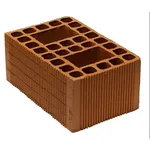 Ortaş Tuğla - 260 x 160 x 135 mm Ebatlarında Yığma Düşey Delikli Normal Tuğla