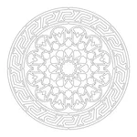 San Deco - Kubbe - Dekoratif Desen Kalıbı