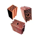 Tekinler Baf Tuğla - 14,5’luk İzotermo Tuğla - 240 x 165 x 235 mm Ebatlarında Düşey Delikli Tuğla