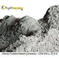 Dökme Portland Kalkerli Çimentosu - CEM II/B-LL 32,5 N