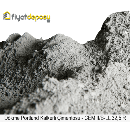 Dökme Portland Kalkerli Çimentosu - CEM II/B-LL 32,5 R