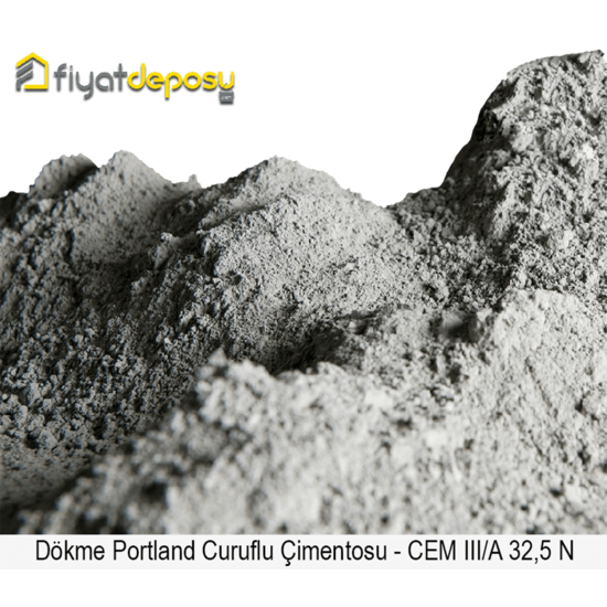 Dökme Portland Curuflu Çimentosu - CEM III/A 32,5 N