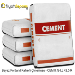 Torbalı Beyaz Portland Kalkerli Çimentosu - CEM II /B-LL 42,5 R Torbalı Beyaz Portland Kalkerli Çimentosu - CEM II /B-LL 42,5 R