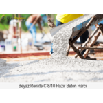 Beyaz Renkte C 8/10 Basınç Dayanımında Hazır Beton Harcı Beyaz Renkte C 8/10 Basınç Dayanımında Hazır Beton Harcı